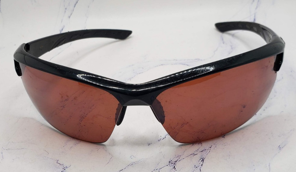 Maxx Sunglasses TR90 Maxx Domain HD Black Amber Lens